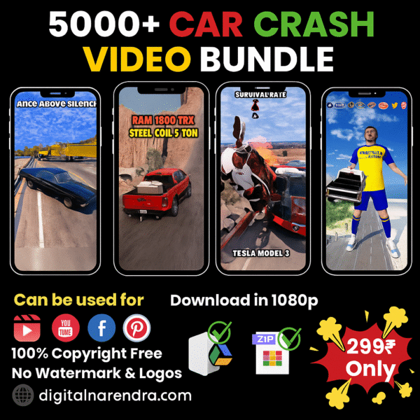 5000+ Car Crash Video Bundle