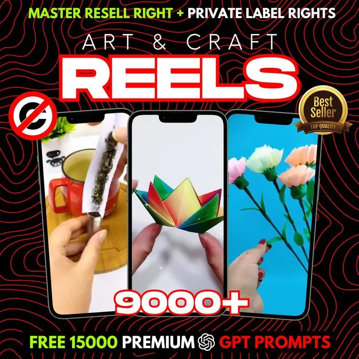 Viral HD Art & Craft Reels Bundle