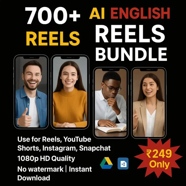 Motivational English Reels Pack