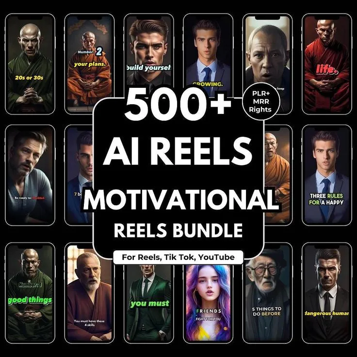 Motivational Reels Bundle in English